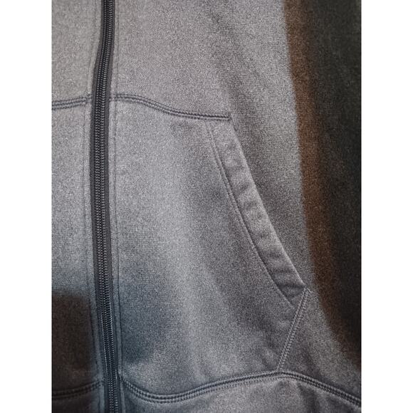 Underarmour Youth Hoodie Sweatshirt YXL Cold Gear Boys Gray Zip Up or Girl - Picture 6 of 8